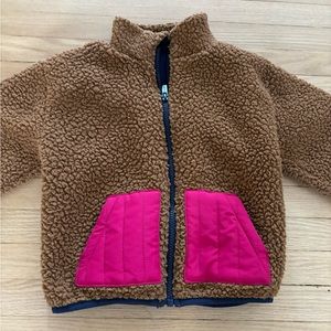 Old Navy toddler fleece coat